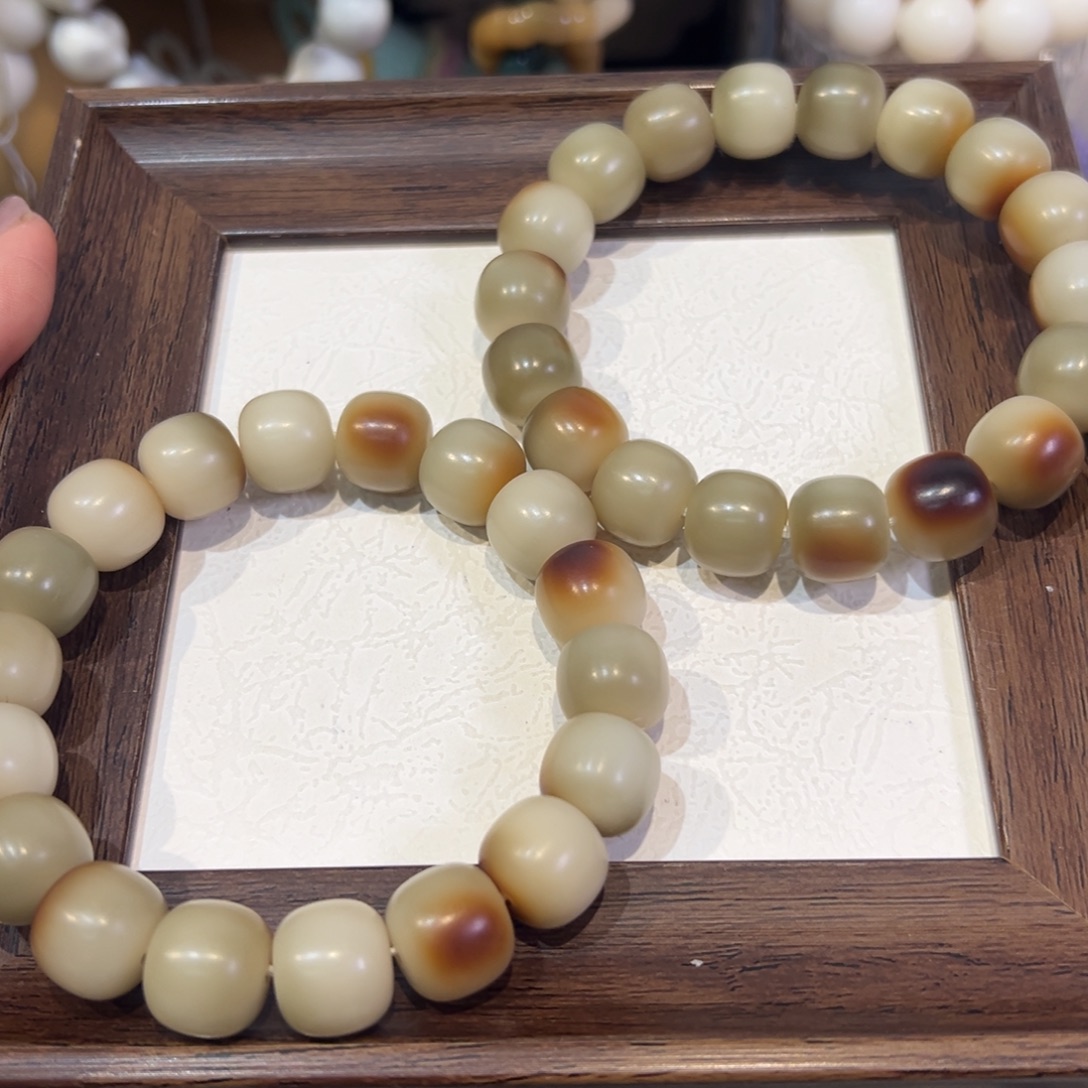 菩提根/象牙果吊坠敦煌卡14