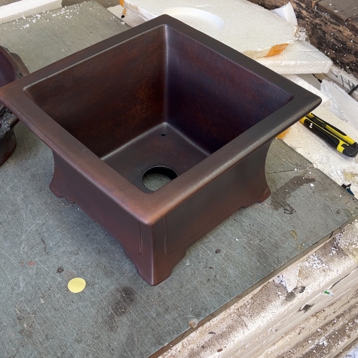 山***遮花盆紫砂宜兴紫砂工艺厂