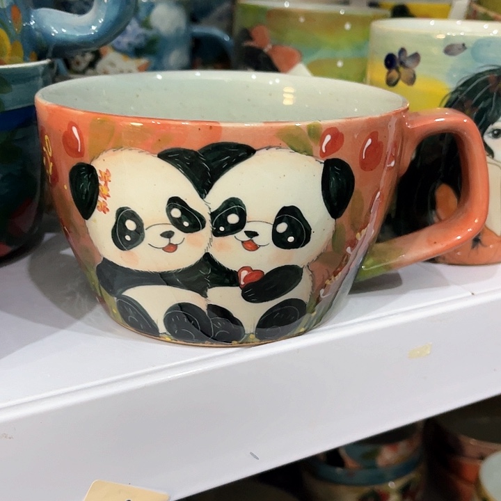 陶景德镇釉下手绘陶瓷 