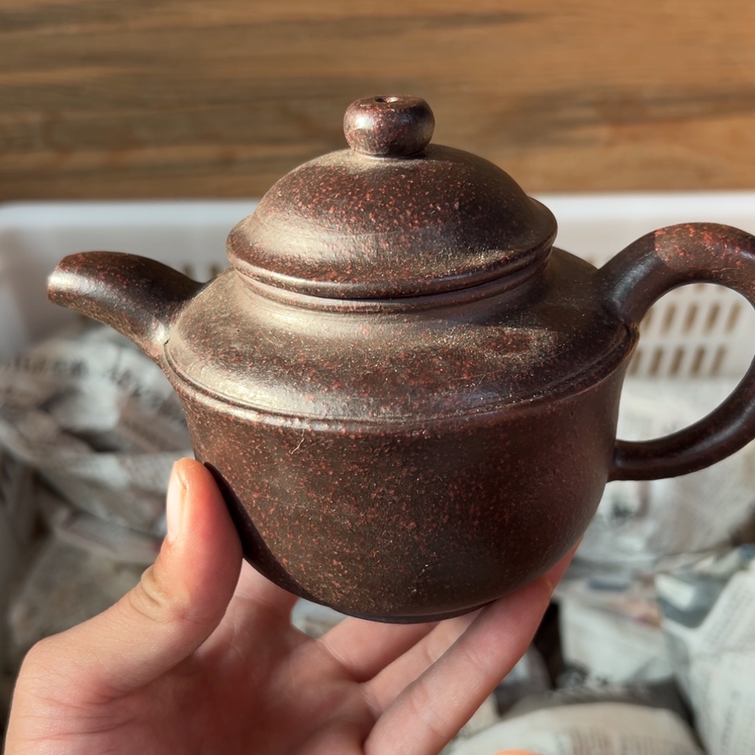 紫砂茶壶老厂紫砂壶一件！