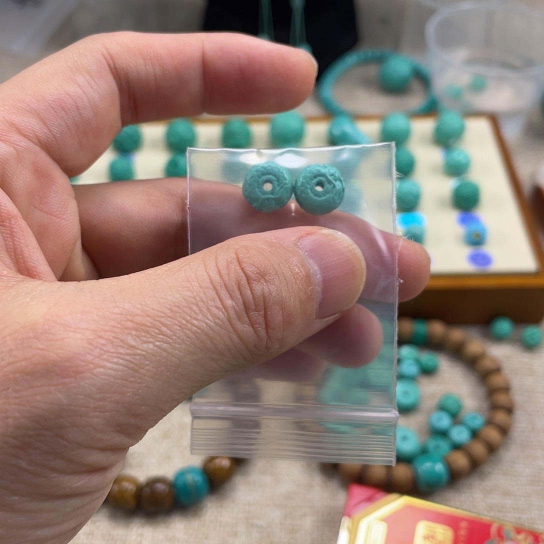 原生态湖北矿小配饰，直径10