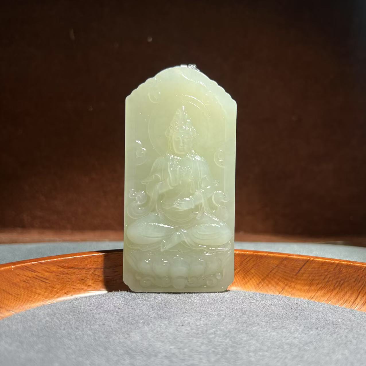 【张老斯珠宝】天然和田玉吊坠lx24606（多样性发货 拍一发一）