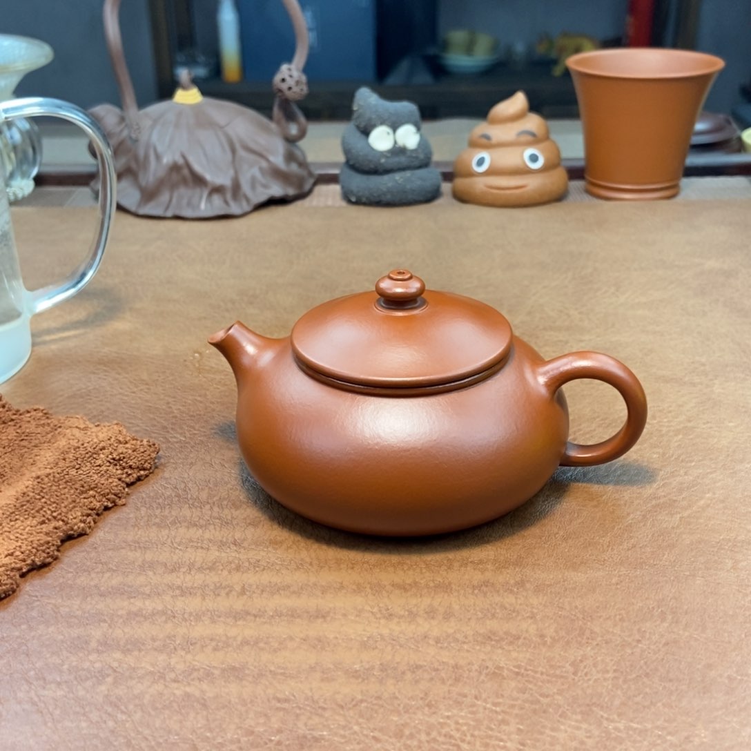 紫砂茶壶寒江紫砂壶