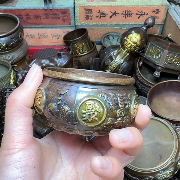 铜器文玩摆件收藏