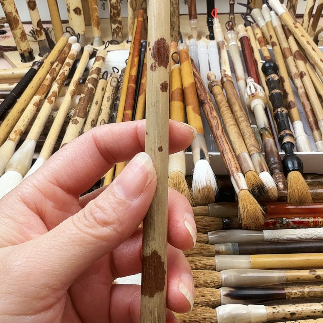 红香妃笔杆纯兼毫毛笔