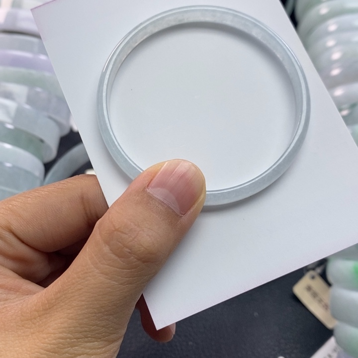 未镶嵌手镯翡翠我***石叮当