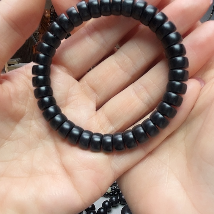 和田玉（墨玉）未镶嵌颈饰卡9药片