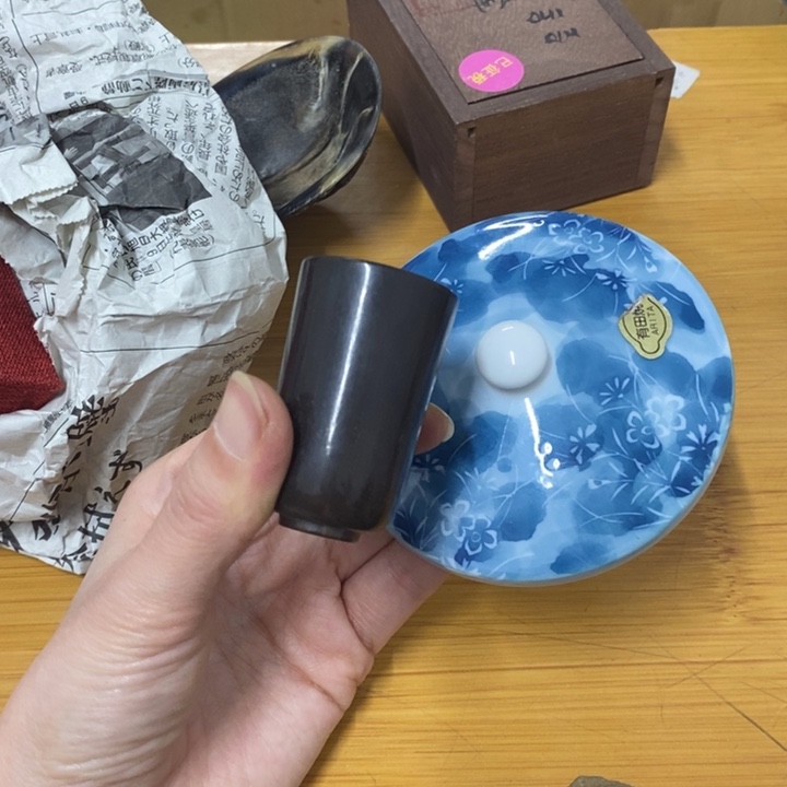 摆件中古工艺品一件