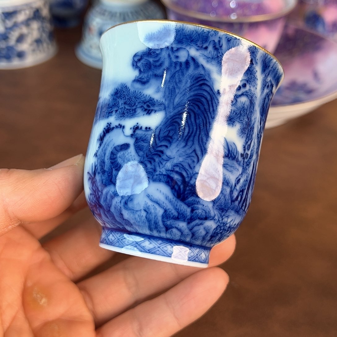 杯?****啊景德镇全手工手绘陶瓷