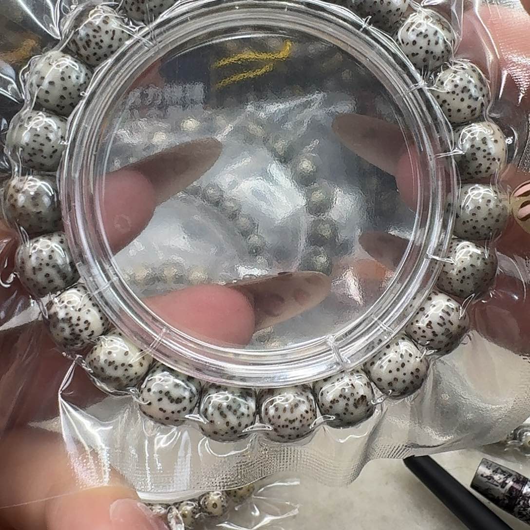 星月菩提手串4入门糯冰奶奶灰10 9