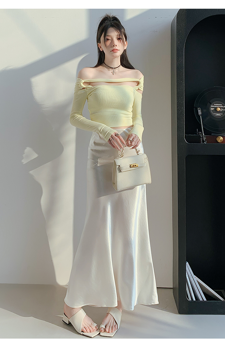 300-332直播间对应编号去拍】2025年新款高腰显瘦半身裙中长款裙子