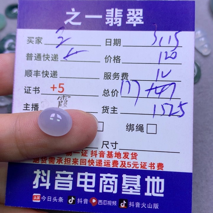 翡翠未镶嵌颈饰三*