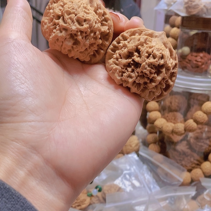 【闪购商品】文玩核桃把件50官帽