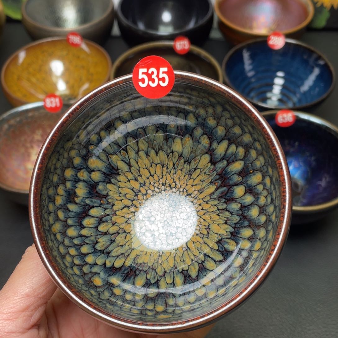 茶盏535 建窑建盏茶盏