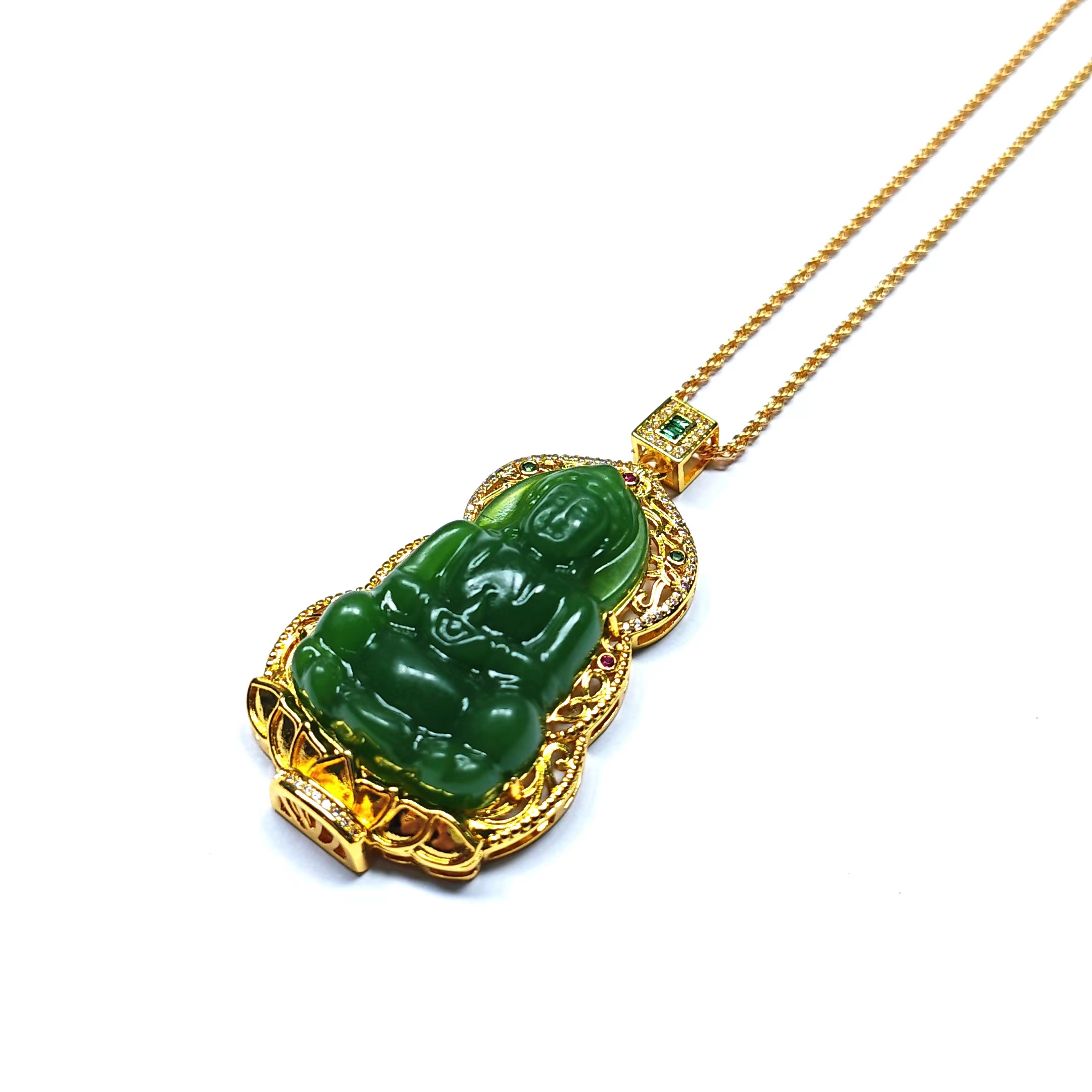 EY068 精美珠宝项链 尺寸39*23*9mm