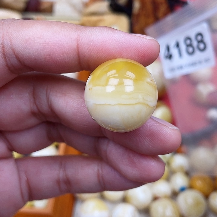 蜜蜡未镶嵌珠宝奇石粉22.2聚宝盆