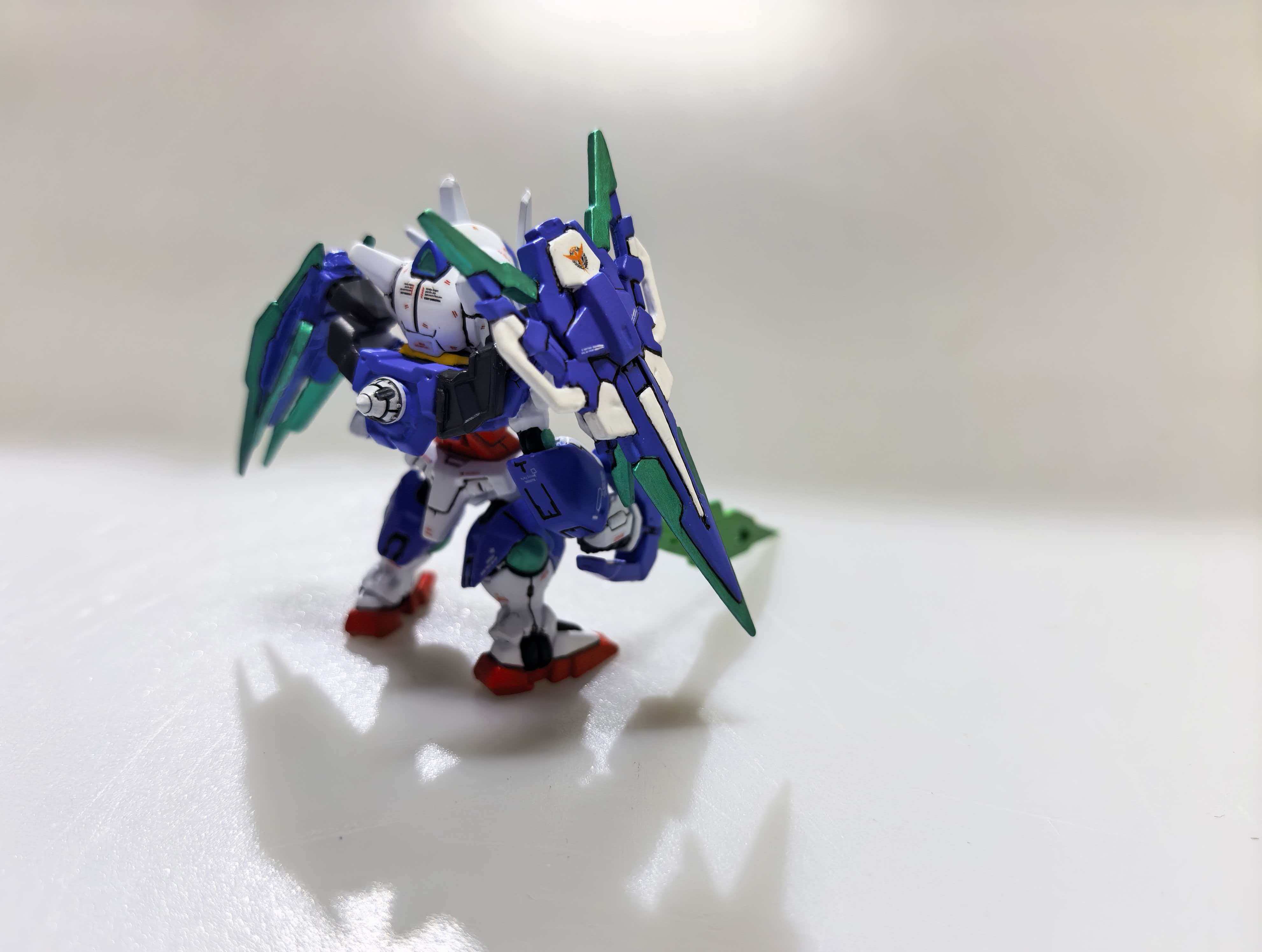 fw高达模型 00Q全刃GK+刀