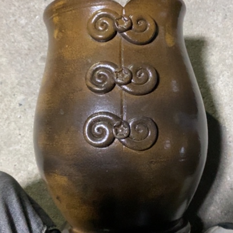 【闪购商品】紫砂花盆高30口17手工