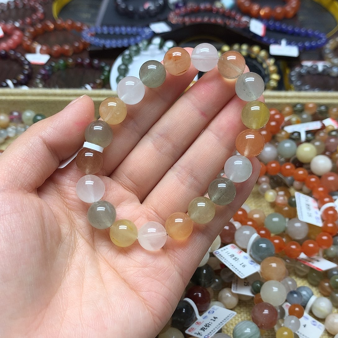 水晶手串未镶嵌手链
