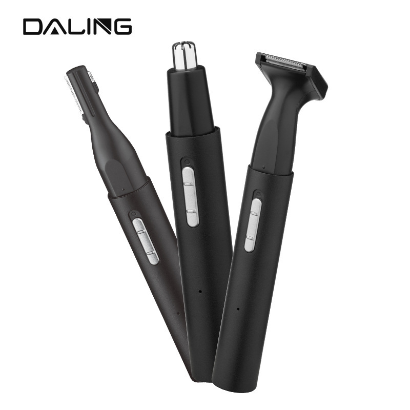 达玲DALING DL-7100新款电动鼻毛器剃鼻毛三合一鬓角眉毛修剪器