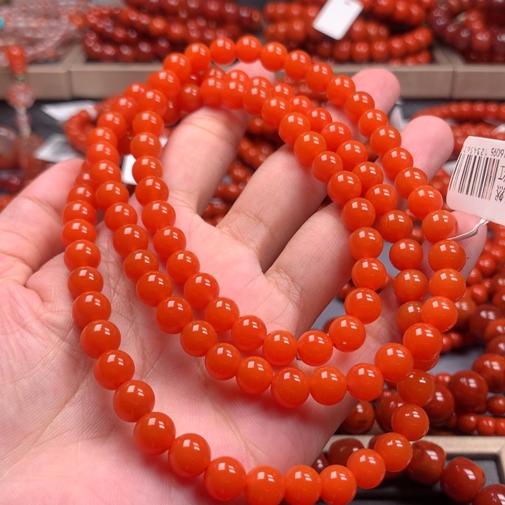 未镶嵌手链南红玛瑙