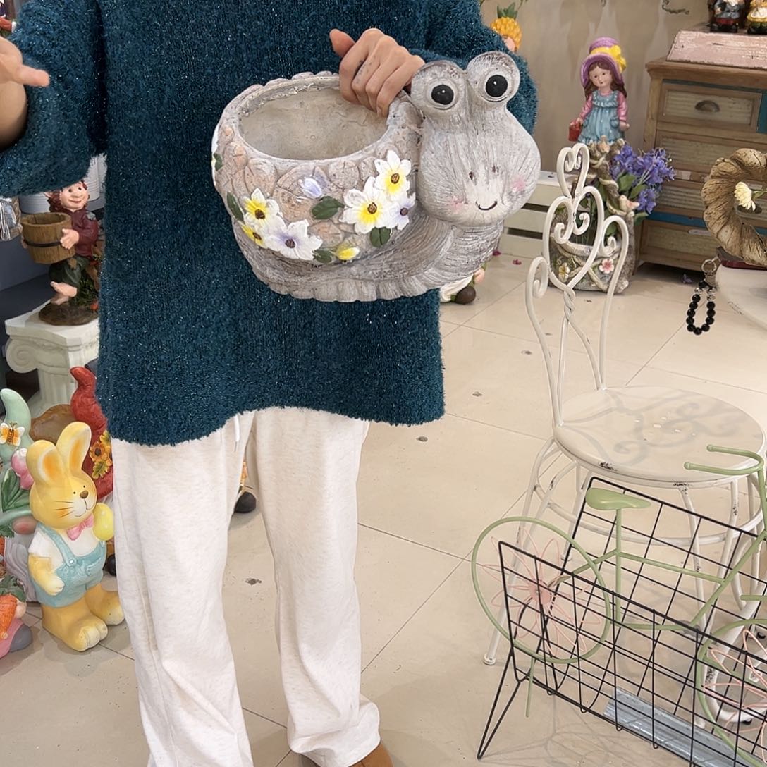 花园摆件红红火火微瑕