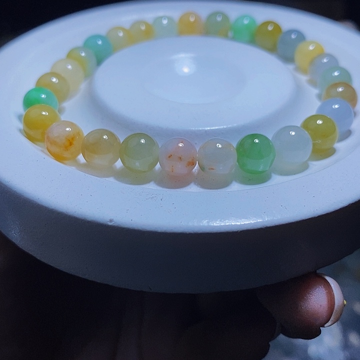 未镶嵌手串翡翠天然缅甸A货翡翠7