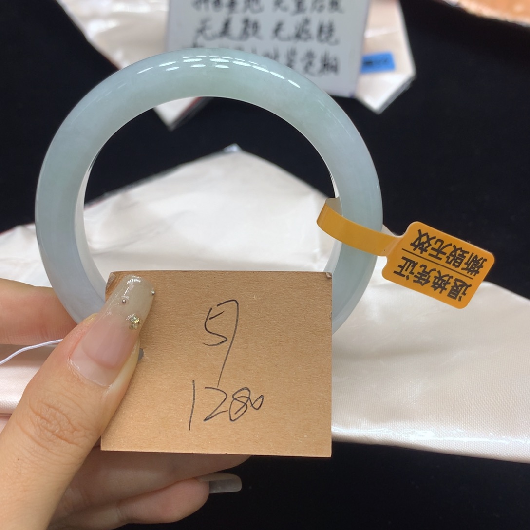 翡翠未镶嵌手镯天然翡翠