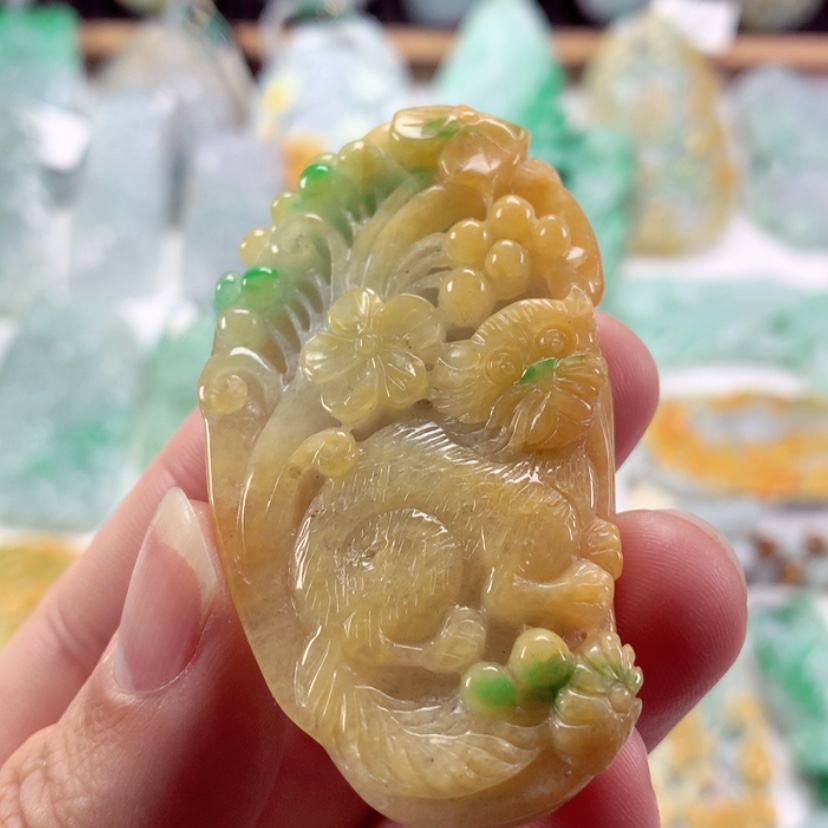 【闪购商品】翡翠吊坠(不含链)未镶嵌