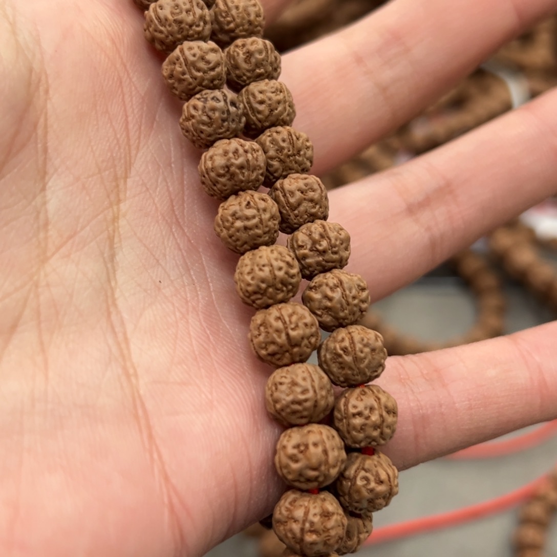 金刚菩提吊坠方印梅花108