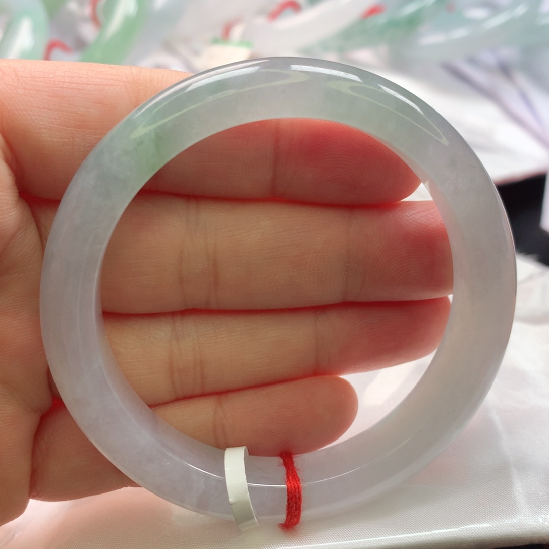 翡翠手镯未镶嵌缅甸翡翠5354