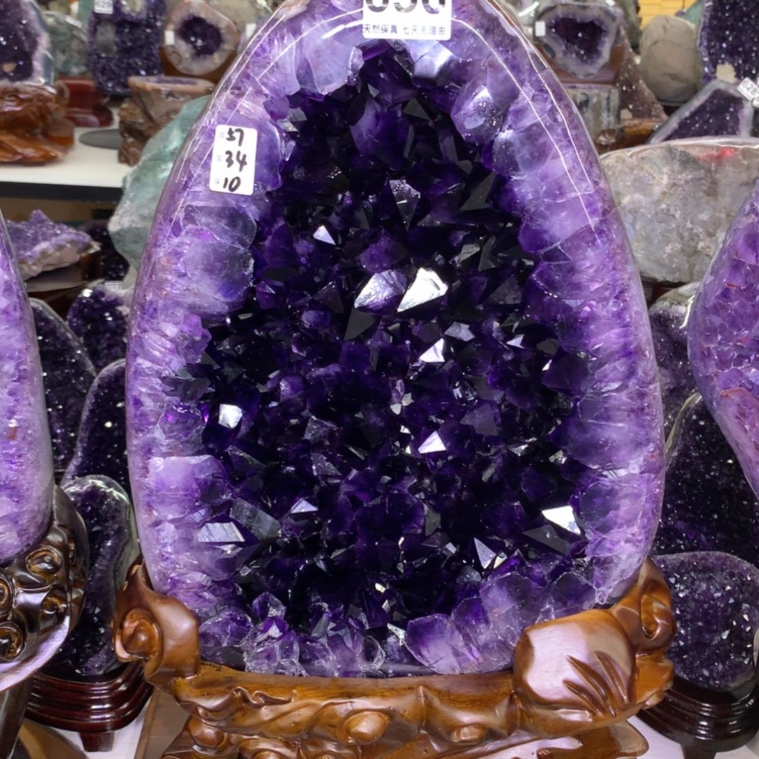 水晶摆件未镶嵌大牙抛皮龙蛋