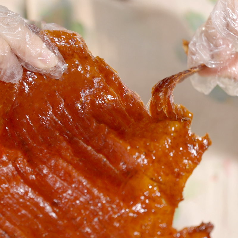 【萌奶奶】福建特产小吃闽南猪肉脯大片原切猪肉脯追剧500克一包