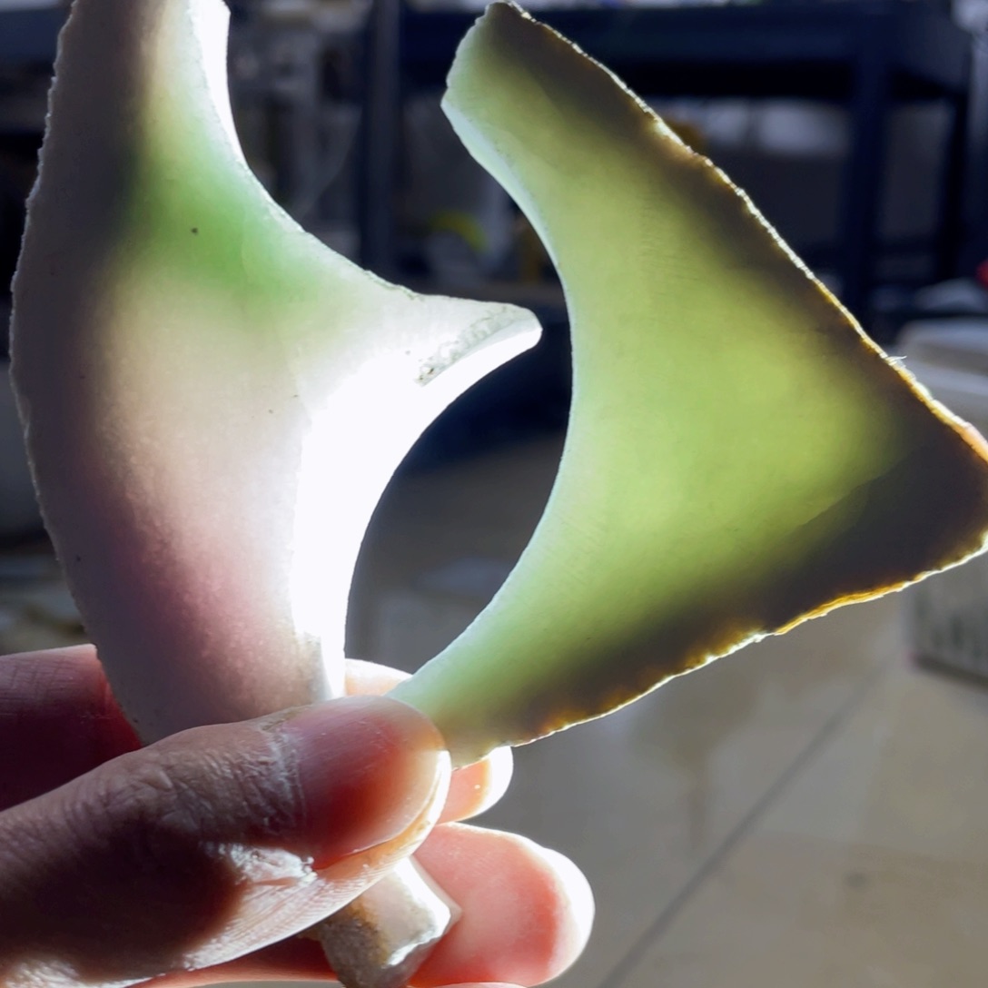 翡翠挂件未镶嵌K缅甸天然翡翠片料