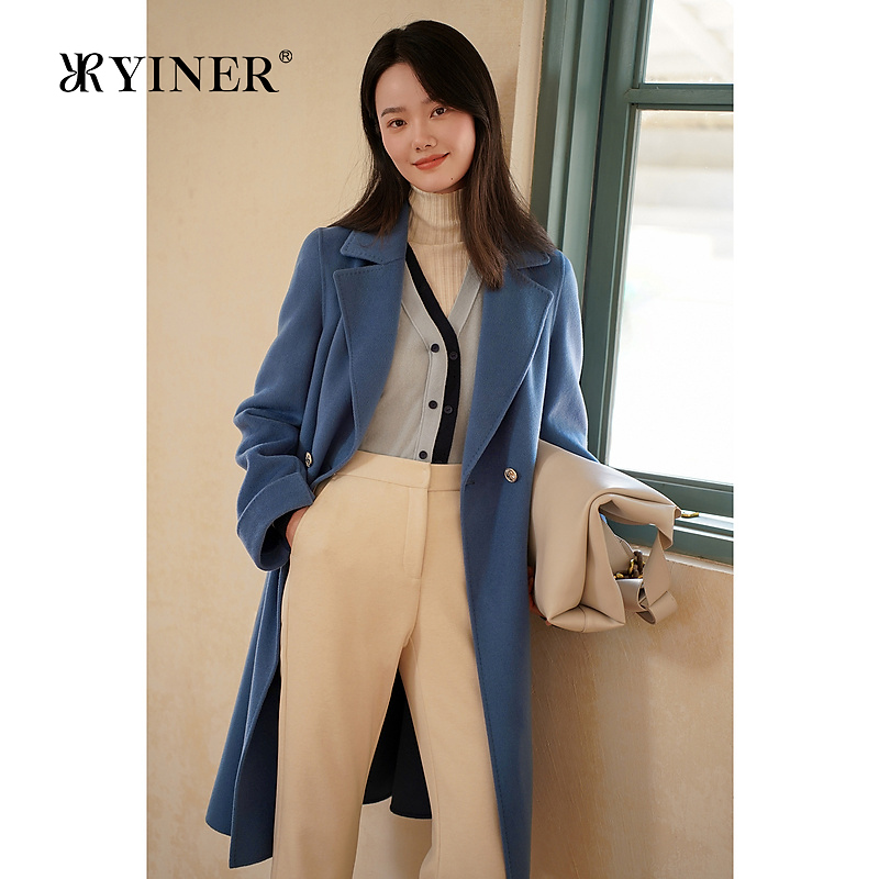 【丽公主】YINER音儿女装毛呢大衣8C34580270
