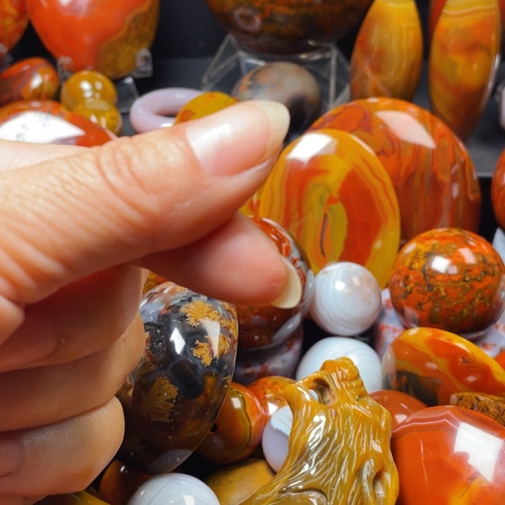 未镶嵌吊坠(不含链)玛瑙/玉髓點**金