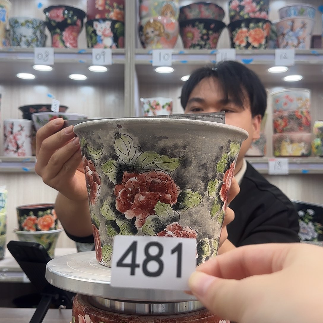 紫砂花盆瑕疵瑕疵481