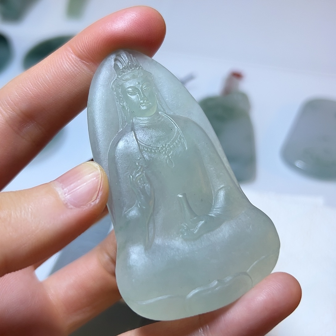 未镶嵌定制翡翠挂件