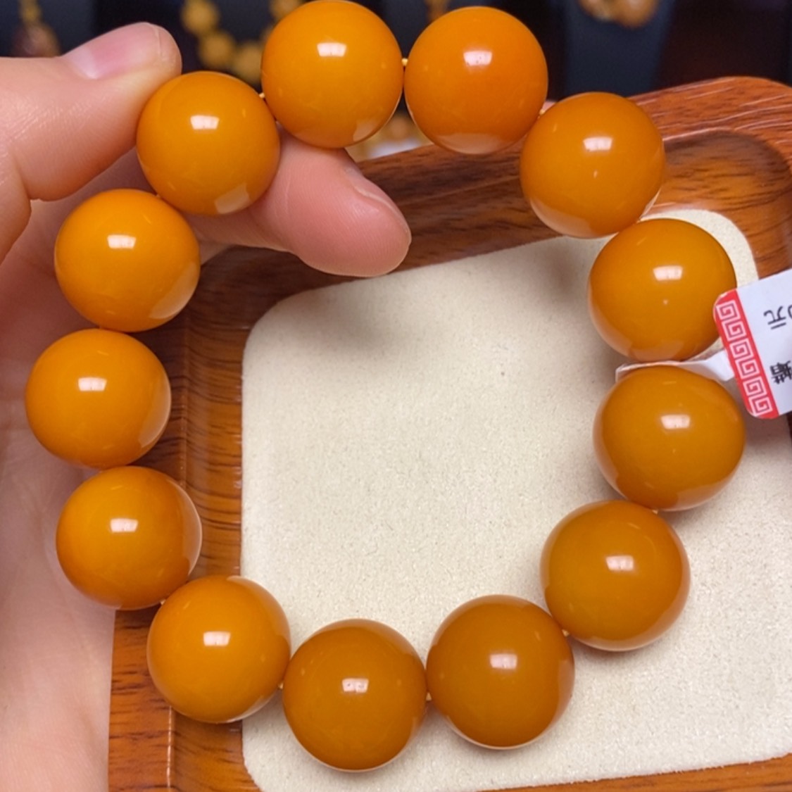 【闪购商品】蜜蜡手链未镶嵌手串