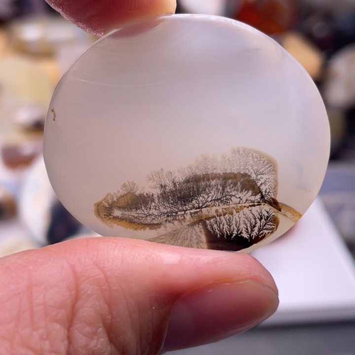 玛瑙/玉髓未镶嵌吊坠(不含链)