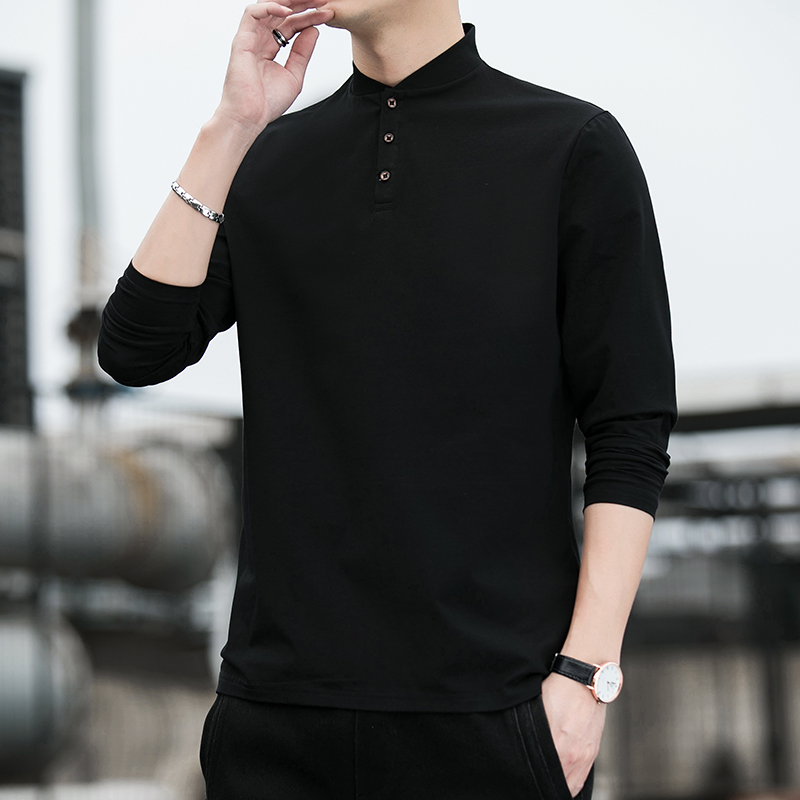 2025春季套头T恤男装韩版8170