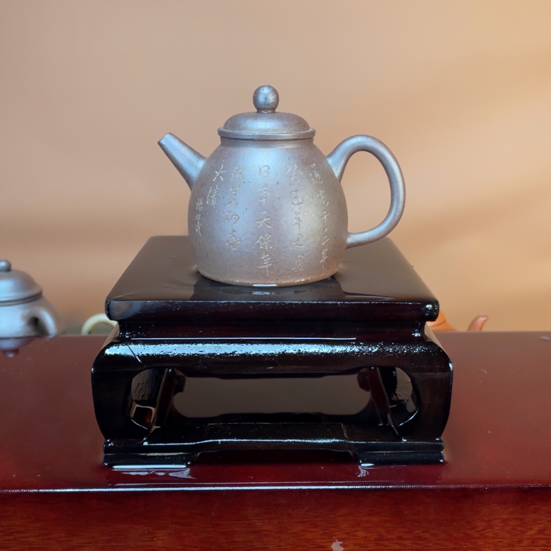 茶壶紫砂高端150cc紫泥高温潘家壶