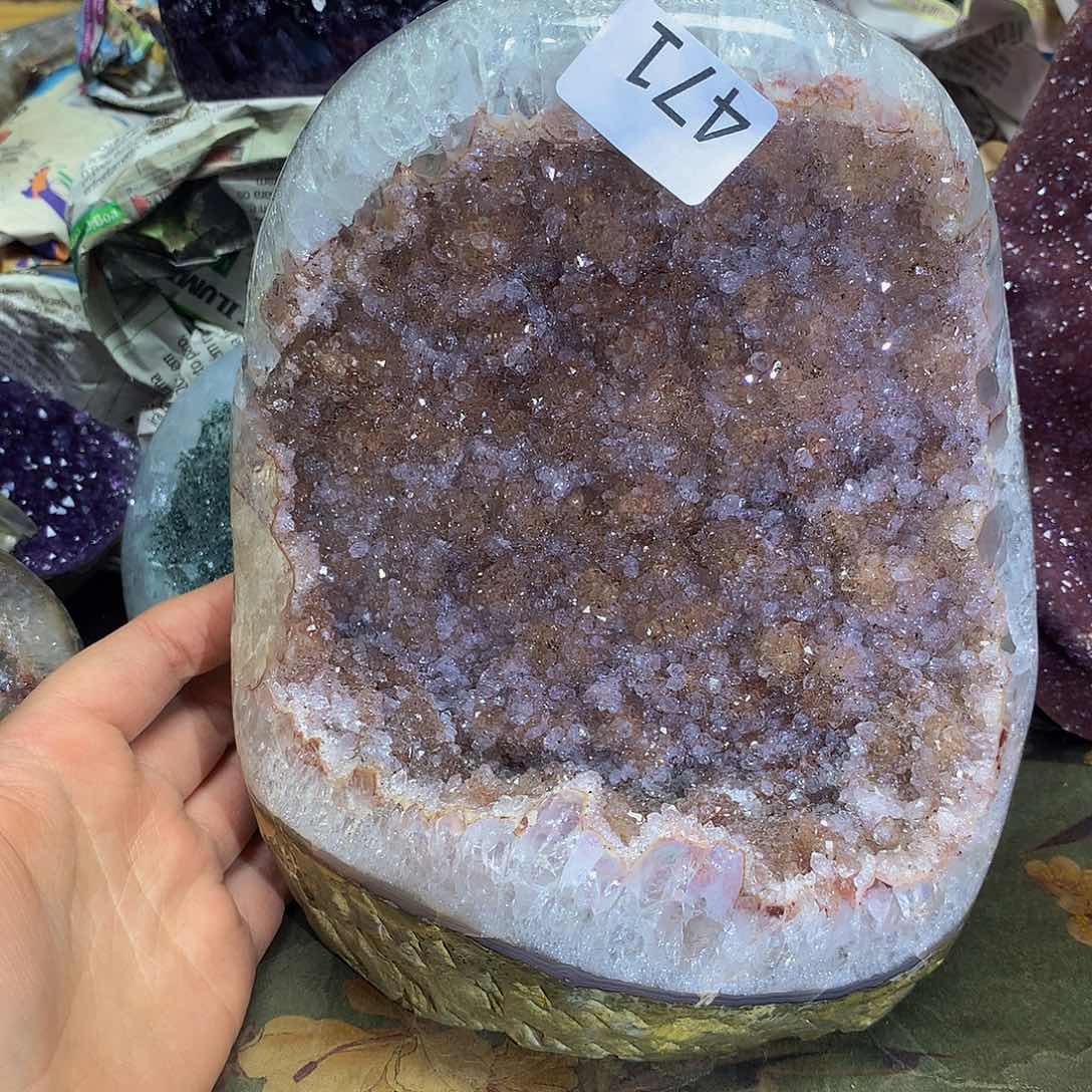 紫晶大型摆件（非配饰）未镶嵌