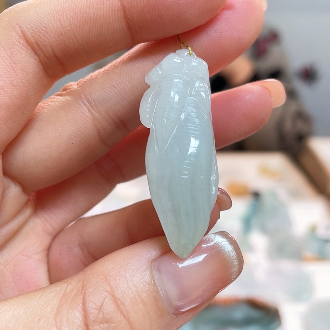 翡翠吊坠(不含链)未镶嵌