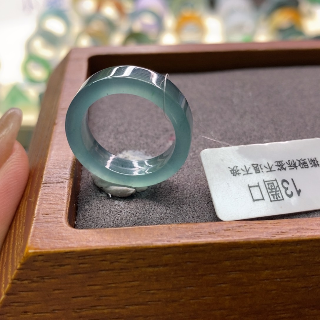翡翠戒指未镶嵌S****o戒指