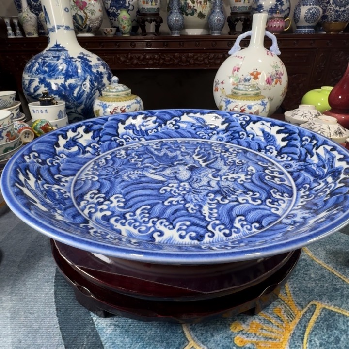 摆件不**茶景德镇陶瓷艺术品