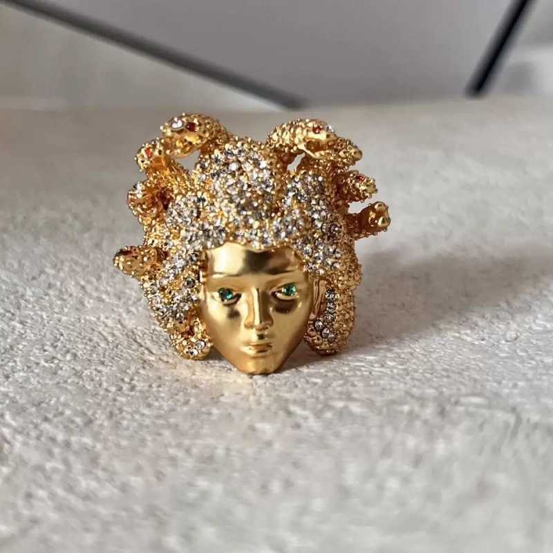 铜合金仿水晶戒指 【6116】Emily Vintage珍藏款