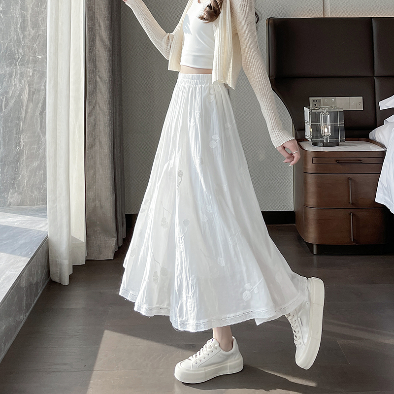 苏醒的乐园A201百搭显瘦时尚百搭半身裙SXDQ25005