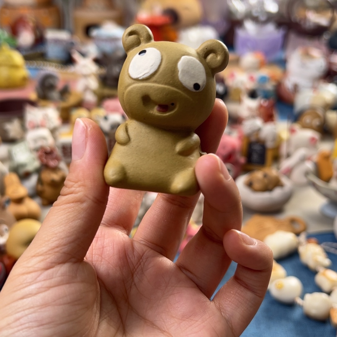 紫砂茶宠手工制作