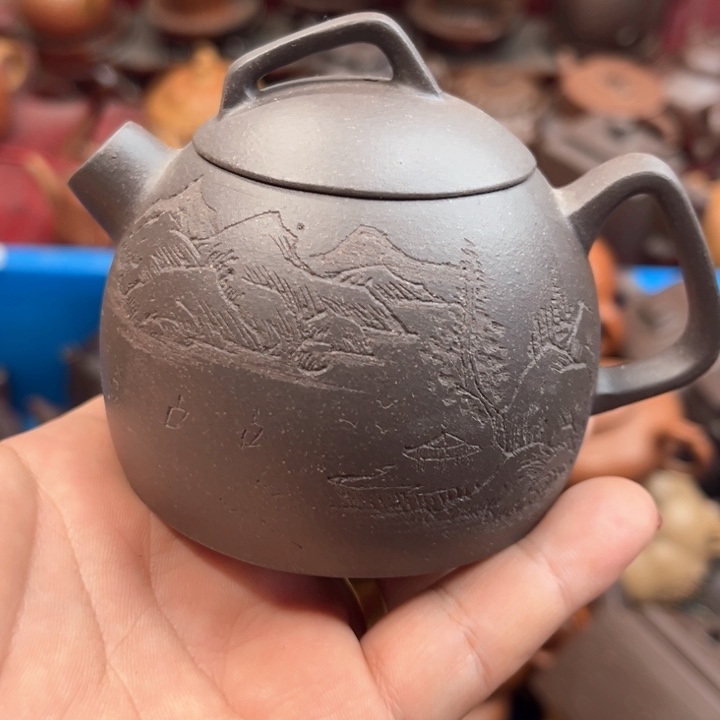茶壶紫砂瑕疵………………瑕疵